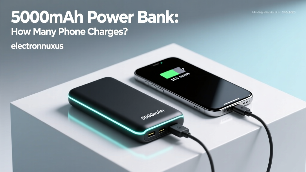 5000mAh Power Bank: How Many Phone Charges?