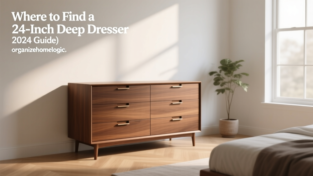 Where to Find a 24-Inch Deep Dresser (2024 Guide)