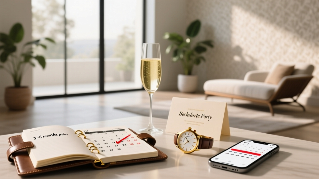 Bachelorette Party Timing: 3–6 Months Before Wedding