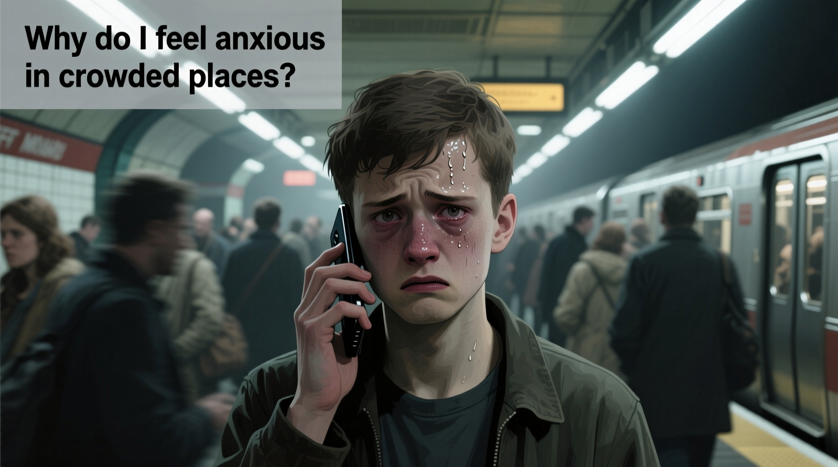 why do i feel anxious in crowded places psychology breakdown