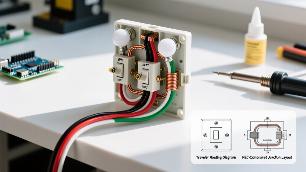 Mastering the Wiring Diagram for a 3 Way Switch with 2 Lights: A Logic-Based Guide