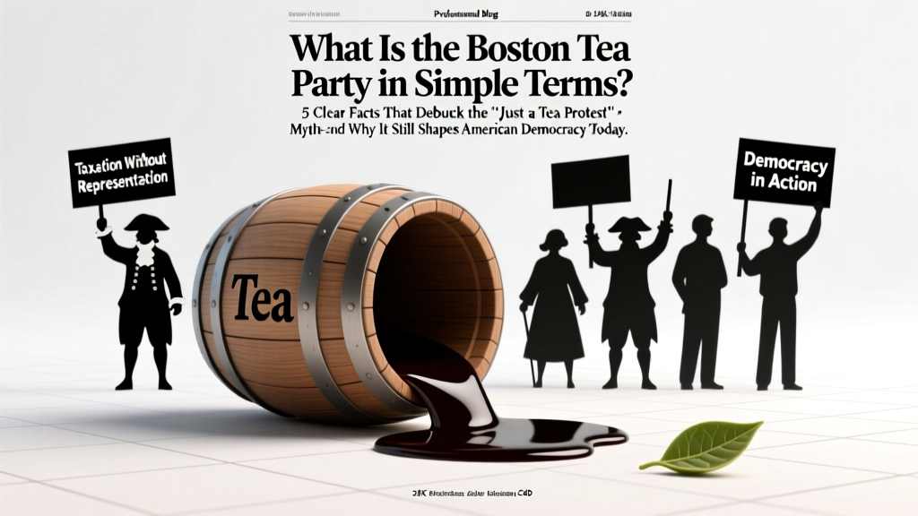 What Is The Boston Tea Party In Simple Terms