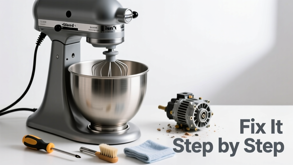 Stand Mixer Not Mixing? Fix It Step by Step