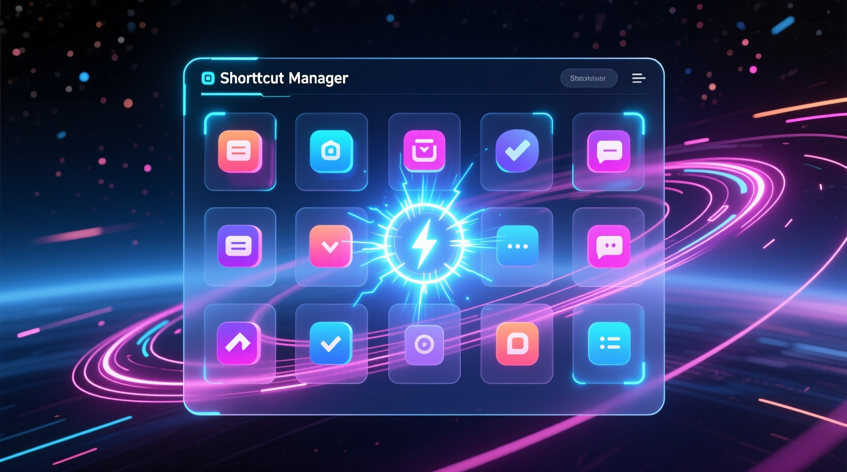 shortcut manager is a powerful custom shortcut builder