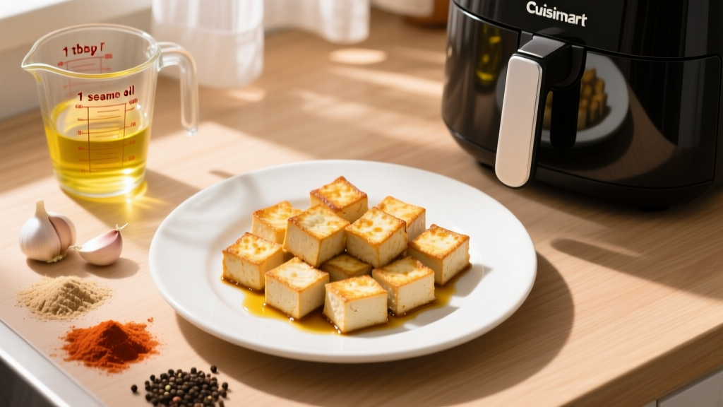 Crispy Air Fryer Tofu in Cuisinart: Fix It Fast