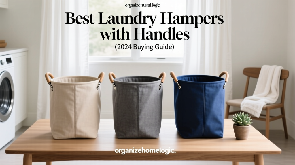 Best Laundry Hampers with Handles (2024 Buying Guide)