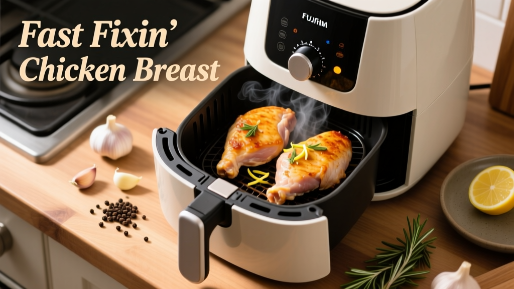 Fast Fixin Chicken Breast in Air Fryer: Crispy & Juicy