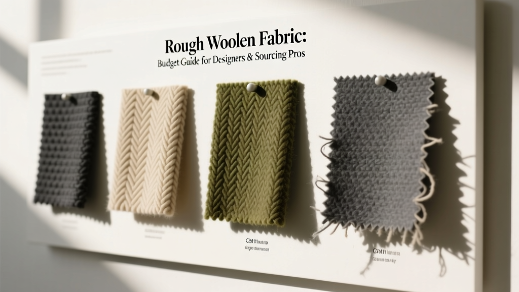 Rough Woolen Fabric: Budget Guide for Designers & Sourcing Pros