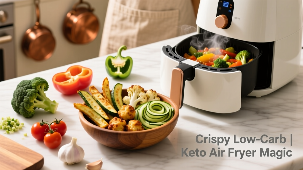 Crispy Keto Veggie Air Fryer Recipes (Low-Carb)