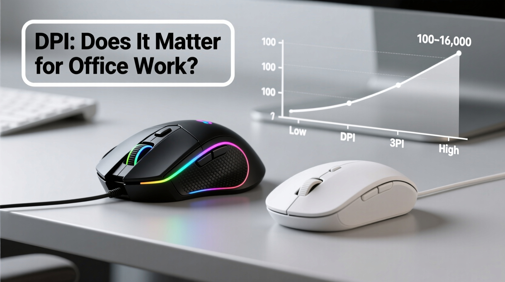 gaming mouse vs regular mouse does dpi really matter for office work