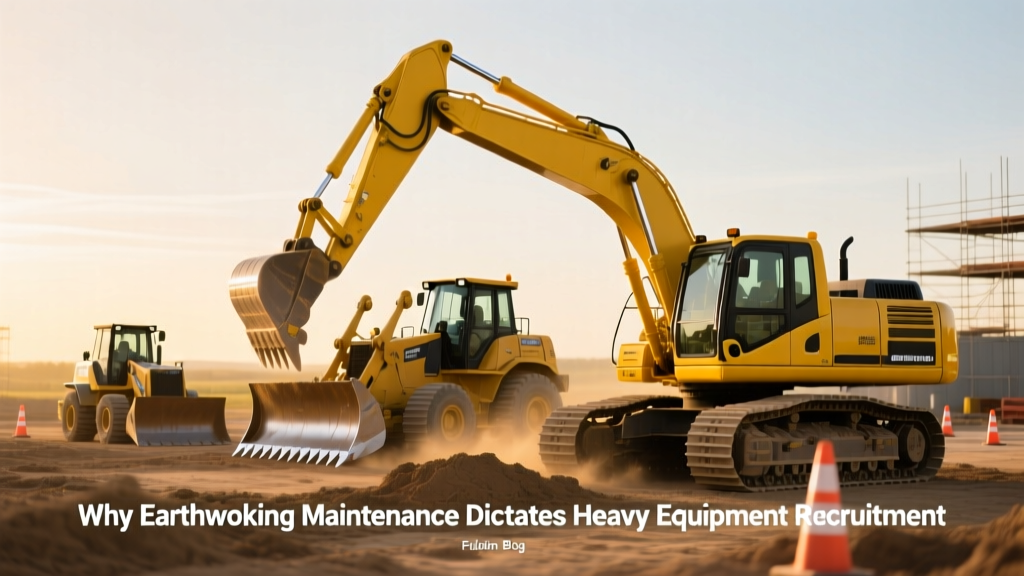 Why Earthmoving Maintenance Dictates Heavy Equipment Recruitment