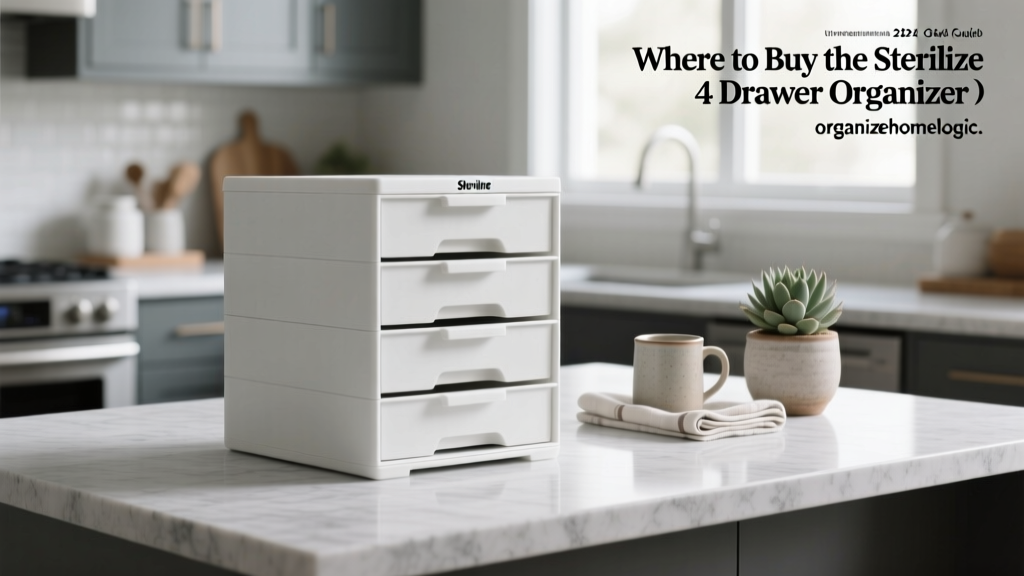 Where to Buy the Sterilite 4 Drawer Organizer (2024 Guide)
