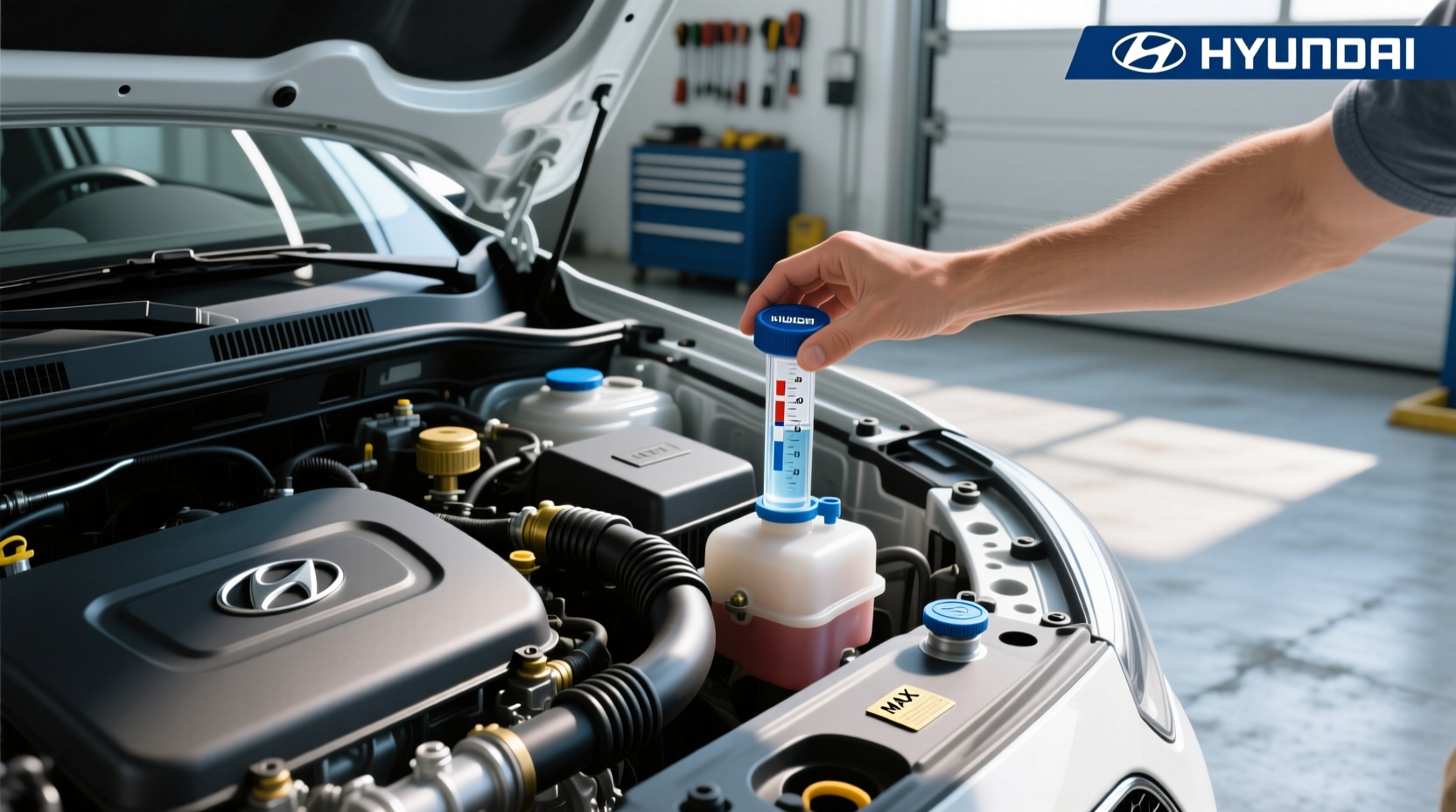How to Choose Hyundai i10 Water Tank Frame: Top-Up Coolant Guide