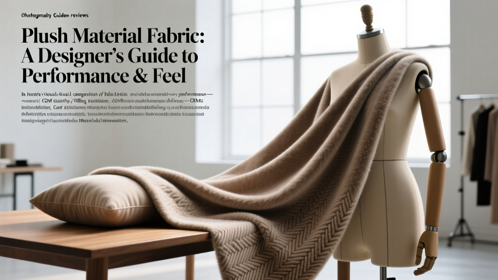 Plush Material Fabric: A Designer’s Guide to Performance & Feel