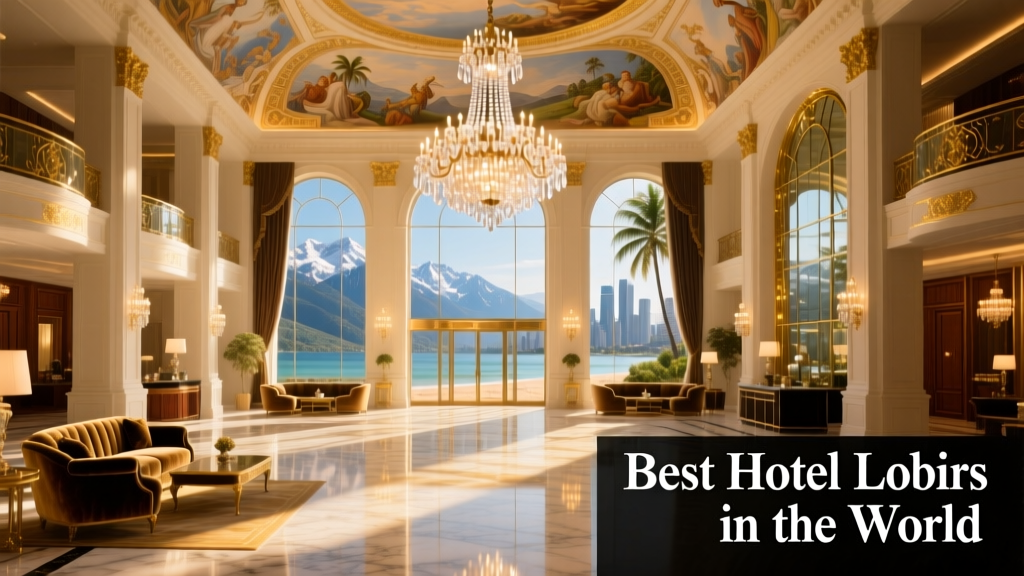Best Hotel Lobbies in the World: Where Architecture, History, and Hospitality Converge