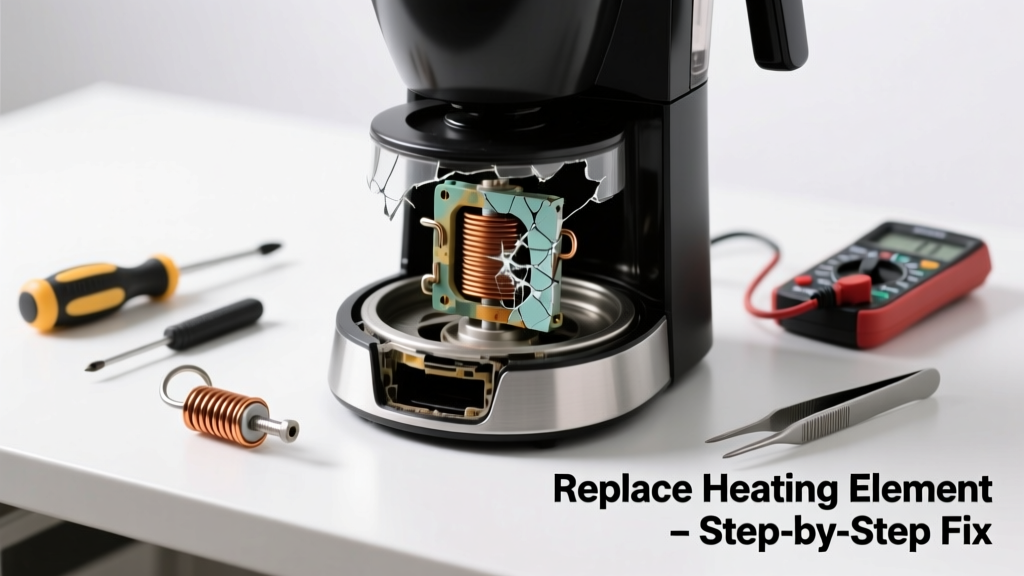Coffee Maker Not Heating? Replace the Heating Element