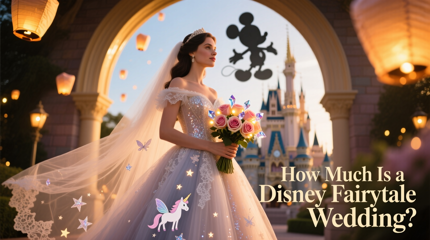 how much is a disney fairytale wedding