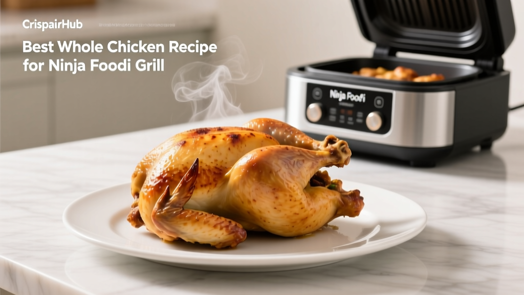 Best Whole Chicken Recipe for Ninja Foodi Grill