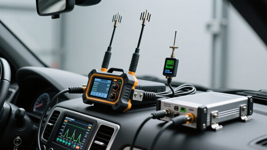 LTE RSRP/RSSI/SINR Field Testing: Drive Test Equipment Setup