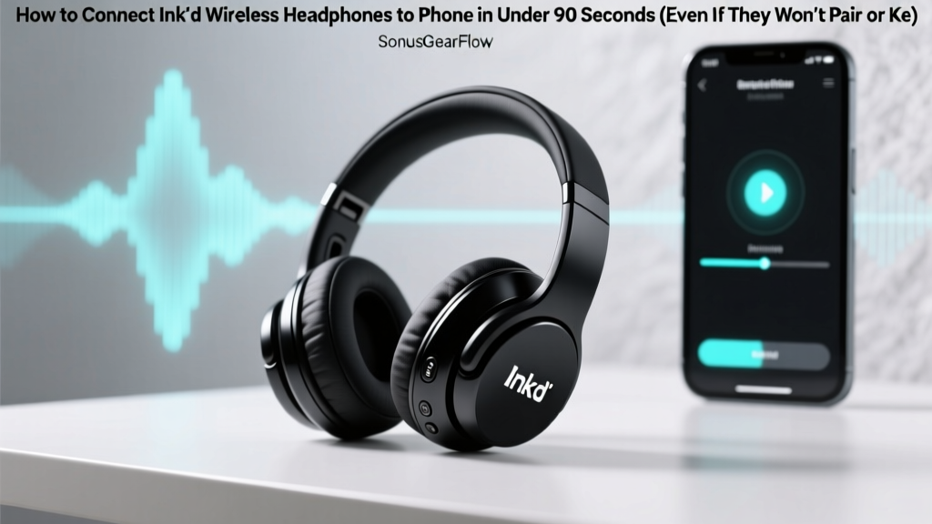 Ink'd Wireless Headphones Not Pairing? Fix It