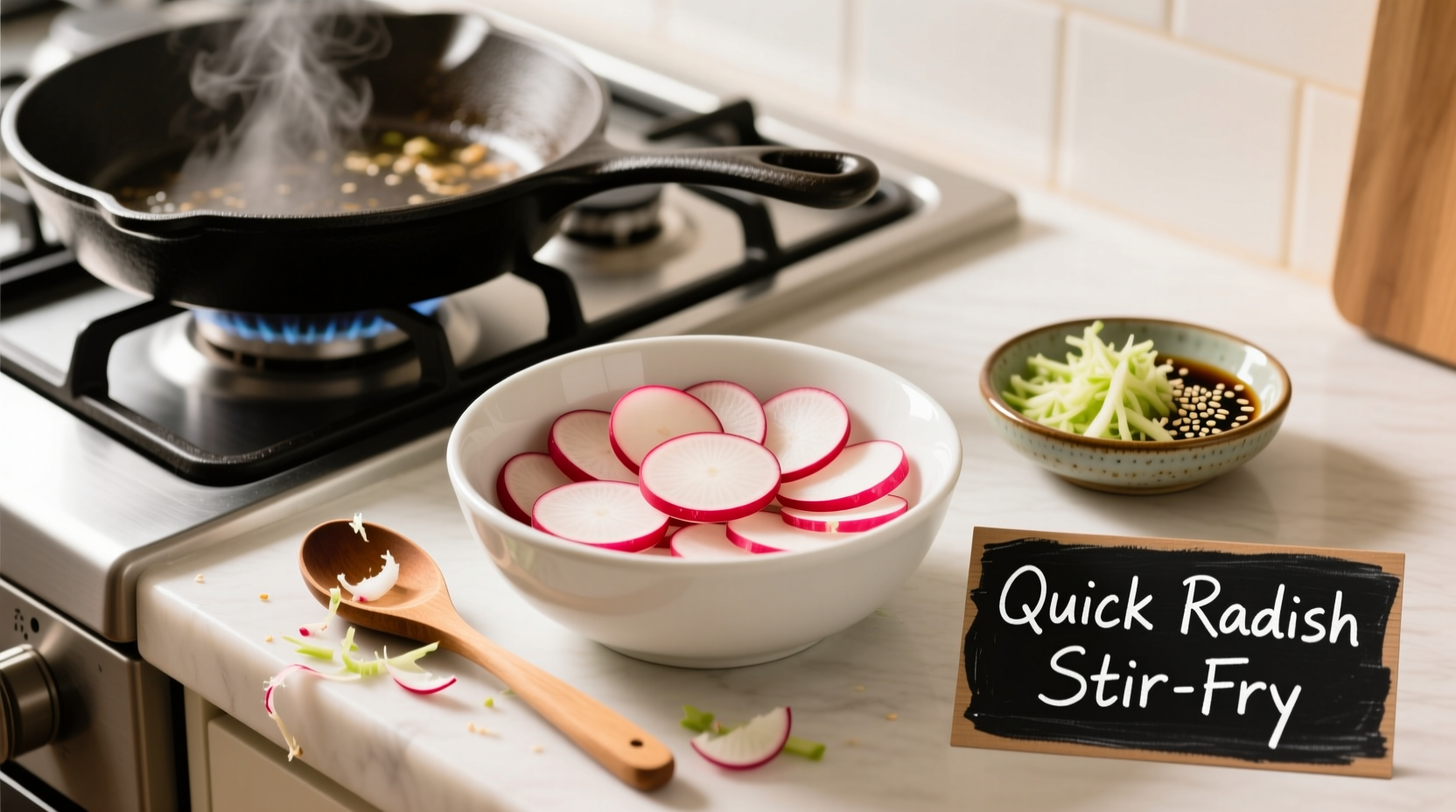 how do you cook a radish