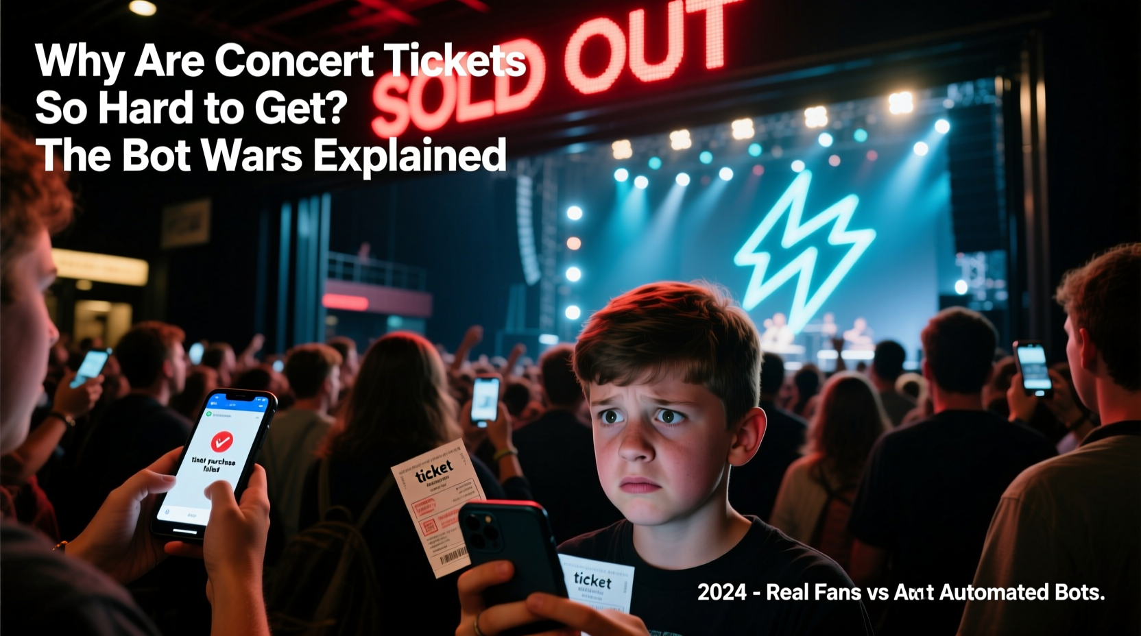 why are concert tickets so hard to get these days bot wars explained