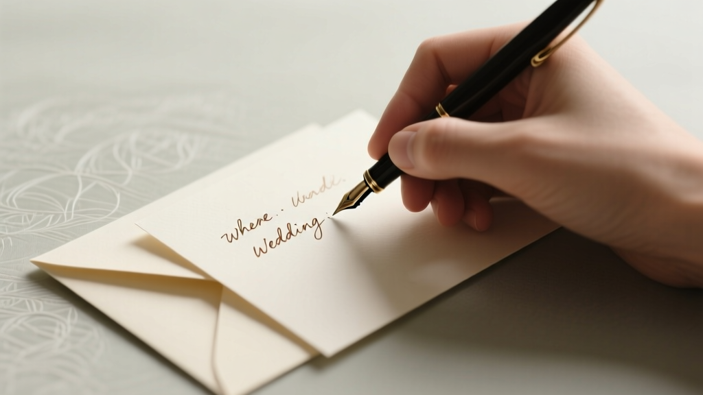 How to Sign a Wedding Card: Warm, Personal Tips