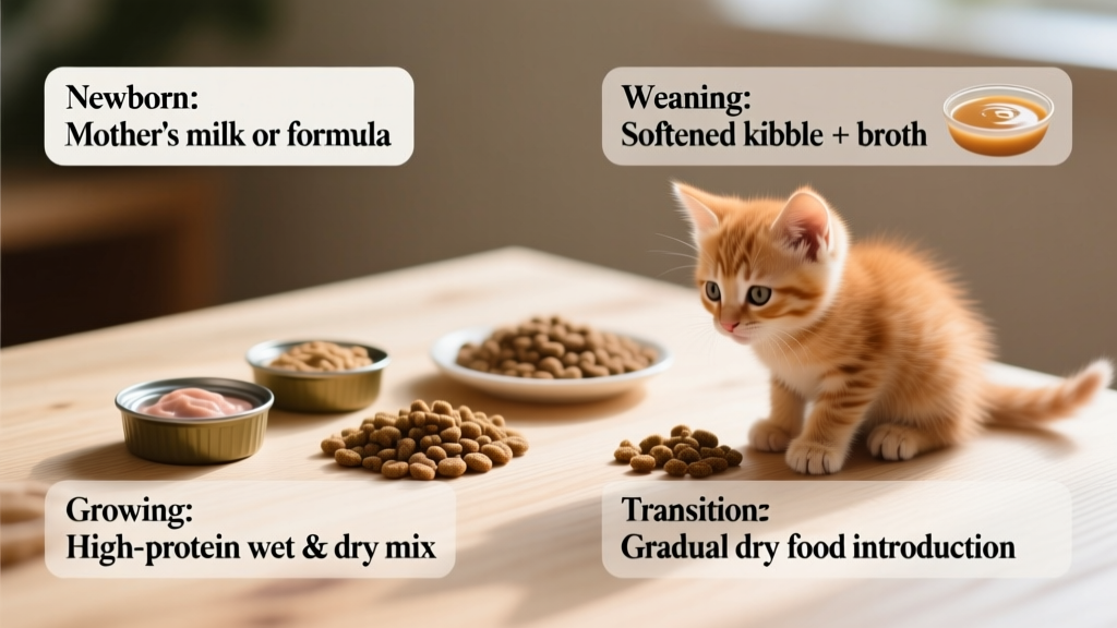 Kitten Food Guide: What To Feed Kittens at Every Age
