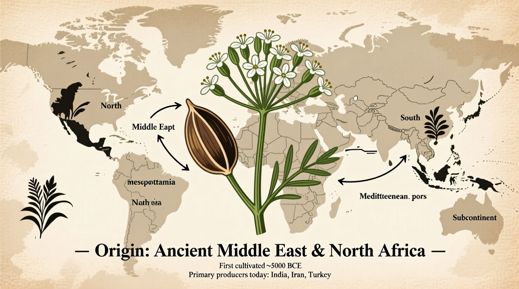 Cumin Origins: Where Does Cumin Come From Exactly?
