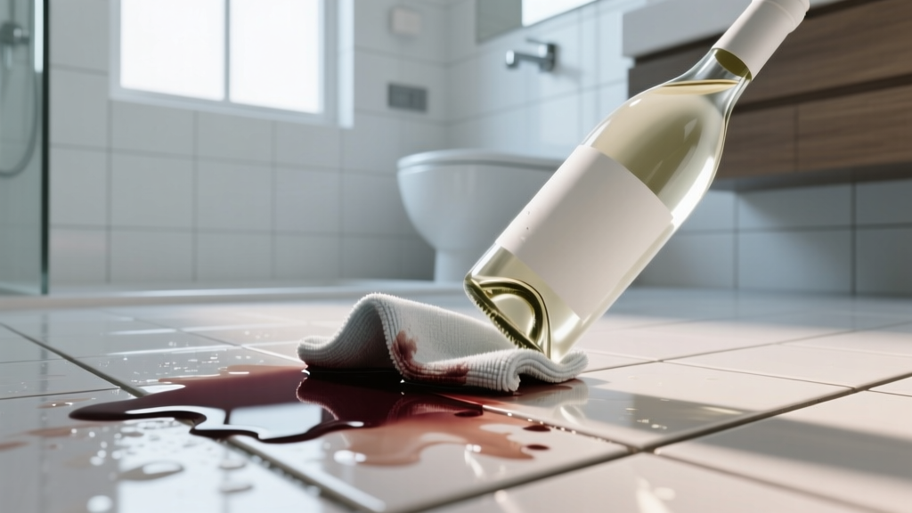 Tested & Easy: How to Get White Wine Out of Grout Fast