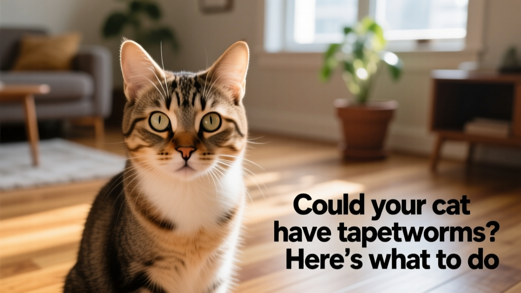 Could Your Cat Have Tapeworms? Here's What to Do