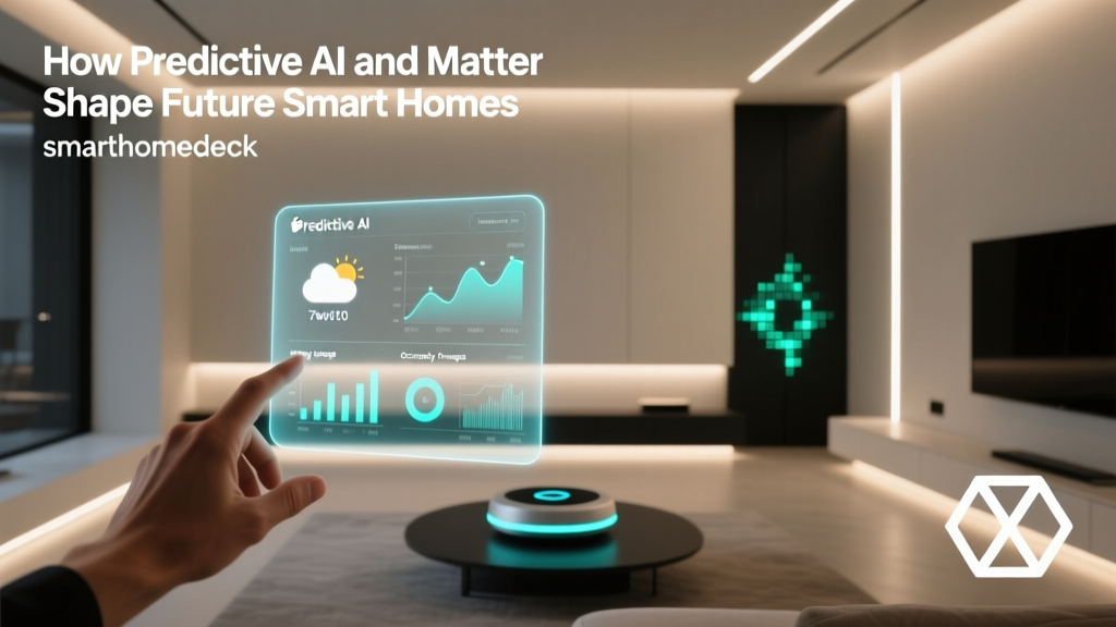 How Predictive AI and Matter Shape Future Smart Homes
