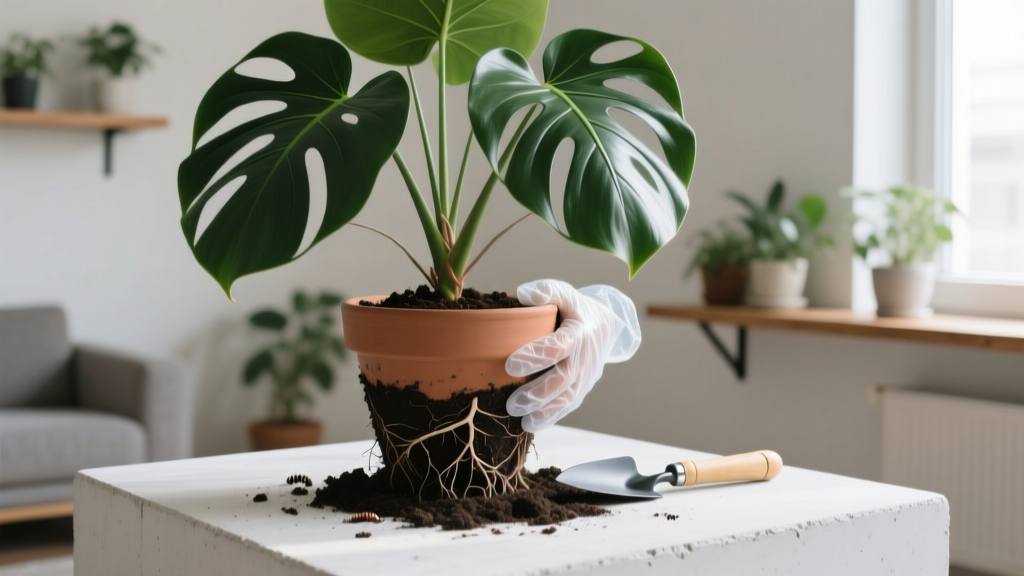 Worms in Indoor Plants: Repotting Guide (2026)