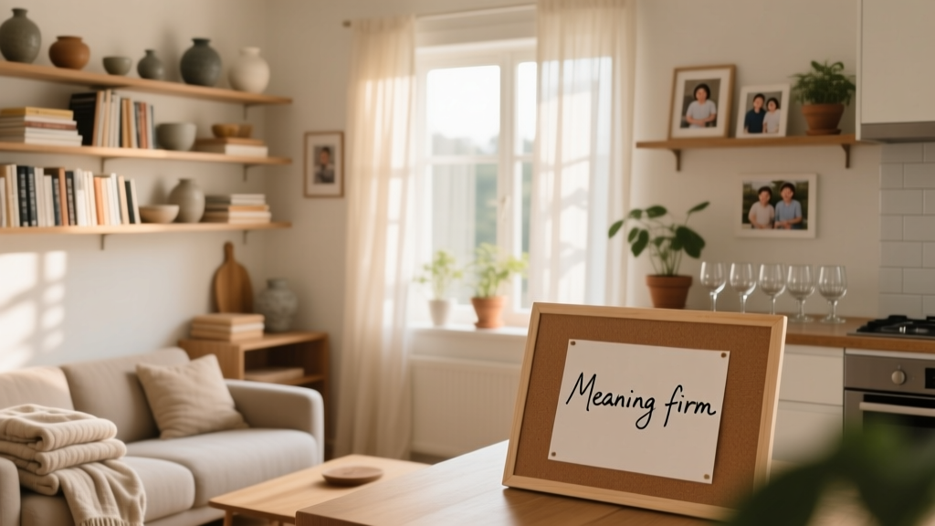 Meaning Firm: Why Consistent Family Values Build Resilience, Trust, and Everyday Calm