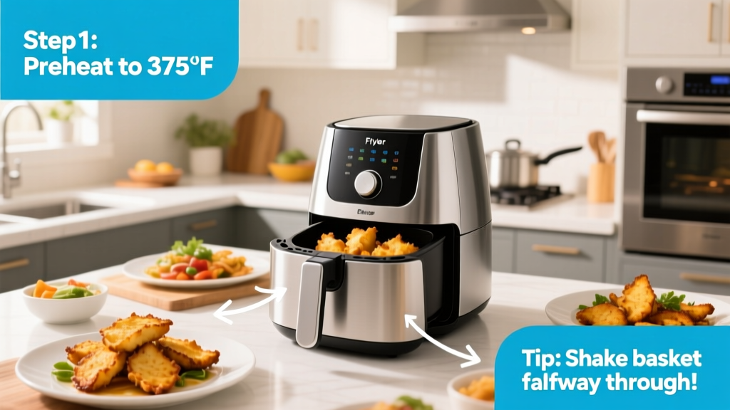 Best Beginner Air Fryer Cookbook: Crispy Starts, Zero Stress