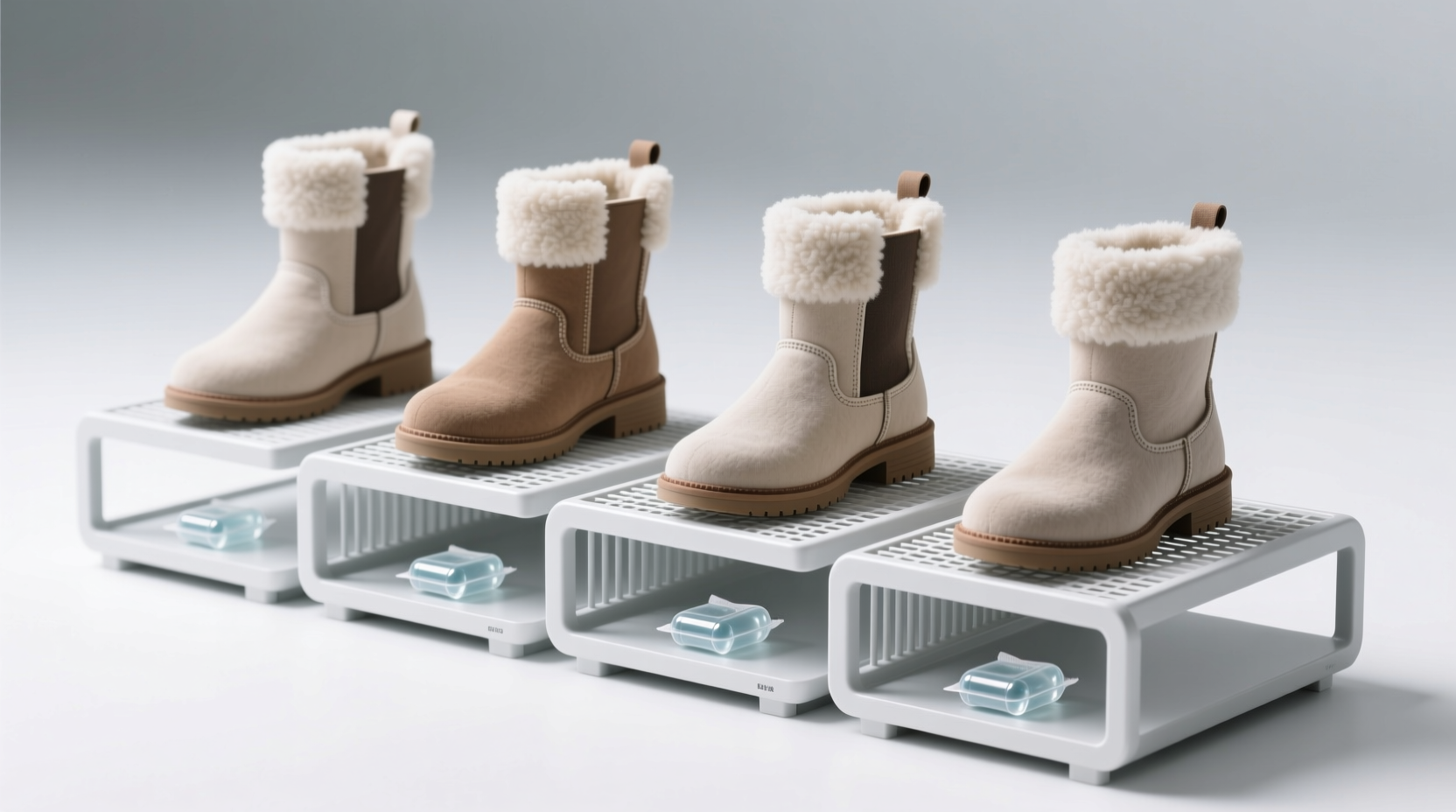 how to store winter boots without mold on shearling