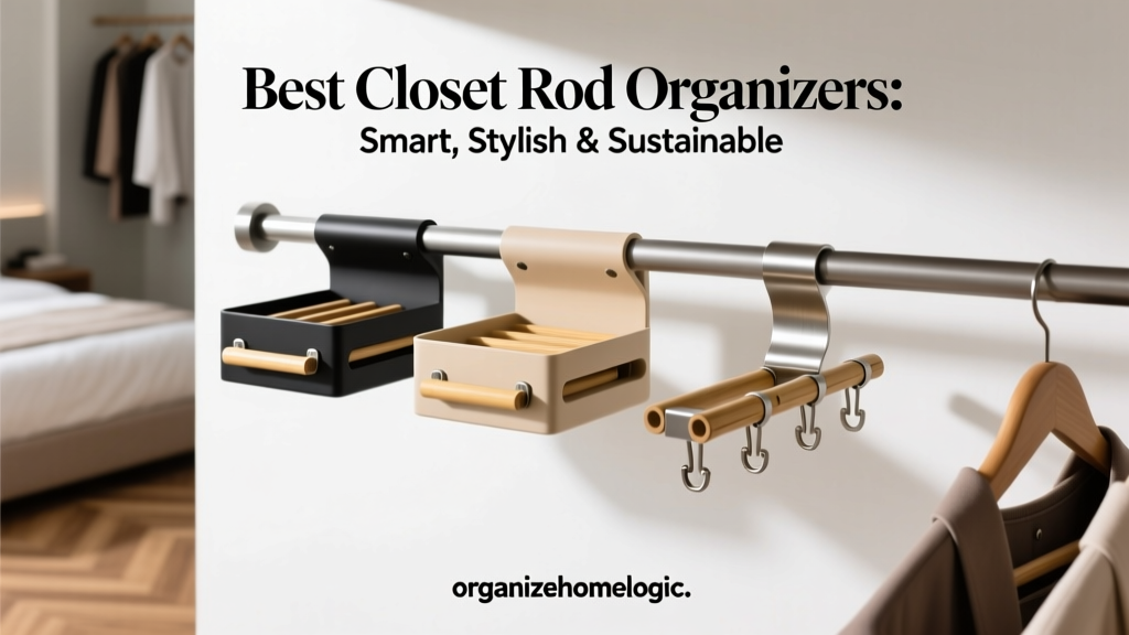 Best Closet Rod Organizers: Smart, Stylish & Sustainable