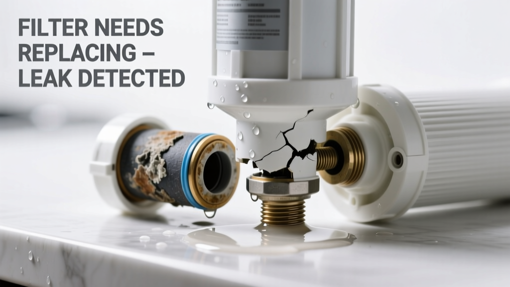 Water Filter Needs Replacing & Leaking Water: Quick Diagnosis