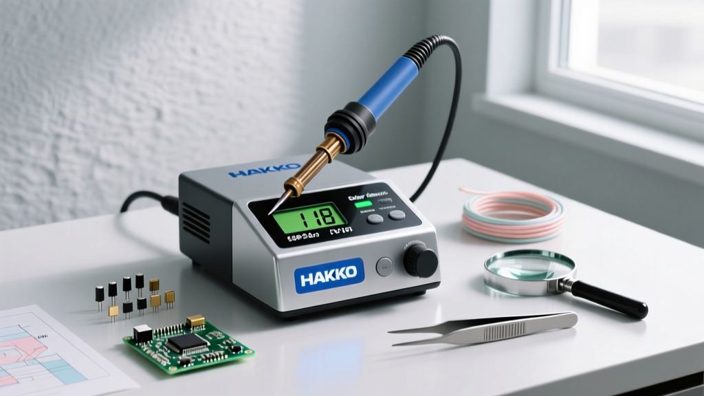 Hakko Soldering Station FX 951 66 Technique Guide: SMD & Tip Mastery