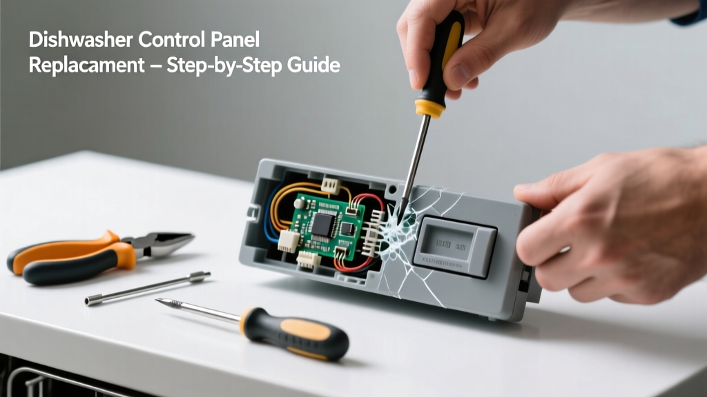 Dishwasher Control Panel Not Working? Replace It
