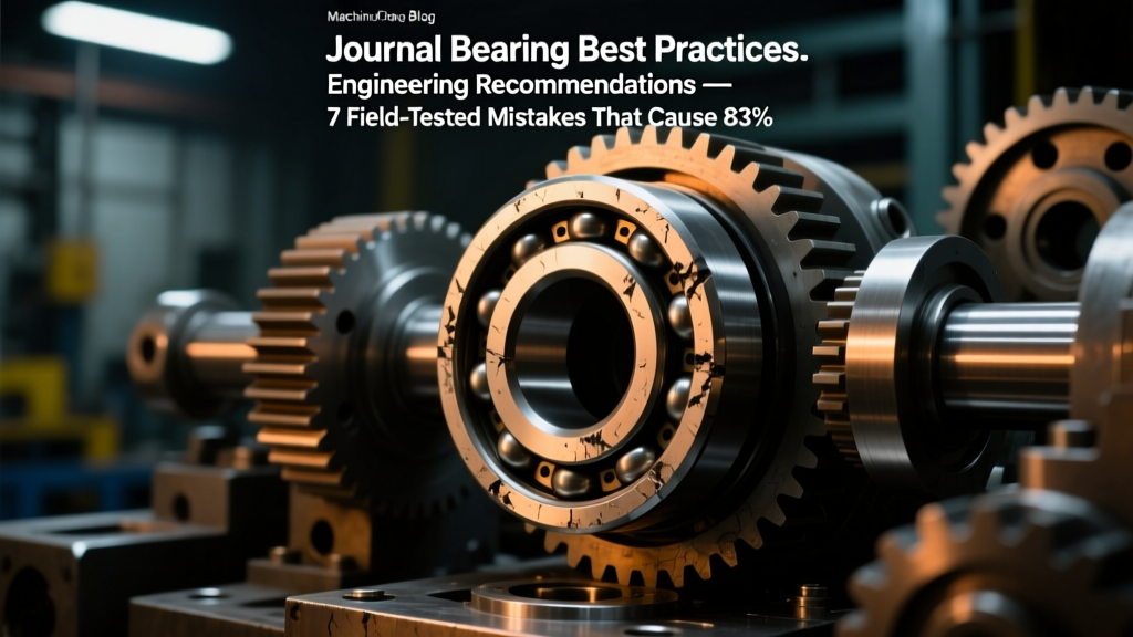Journal Bearing Best Practices: Avoid 7 Costly Failure