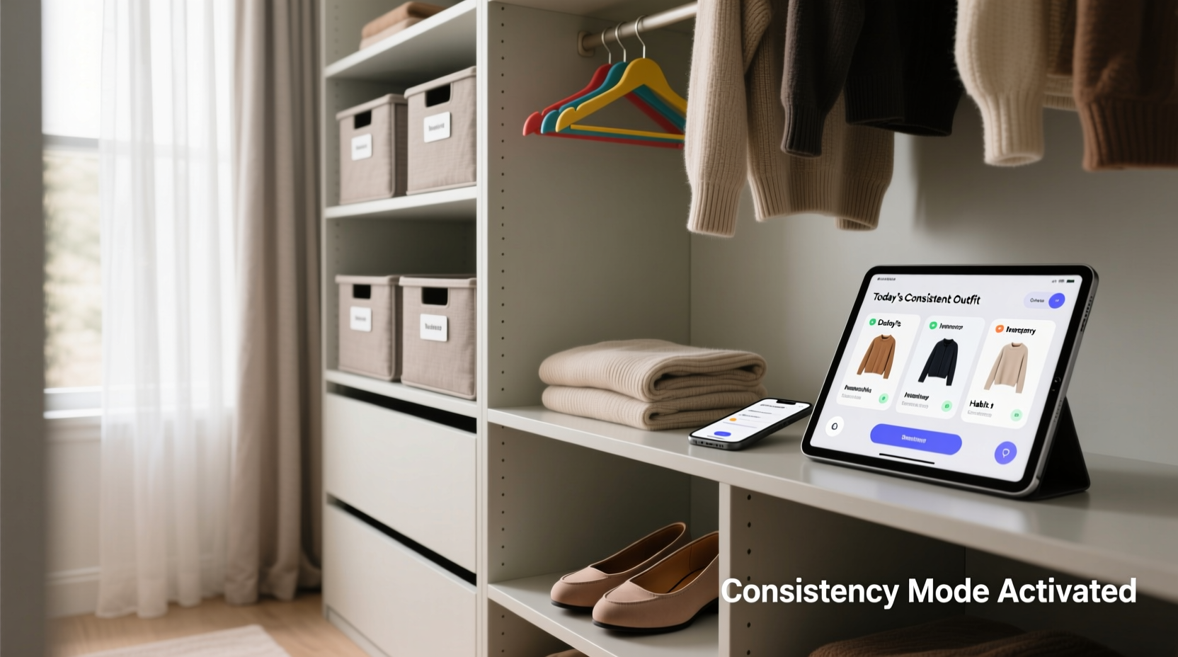 closet organizers with app integration truth or trend