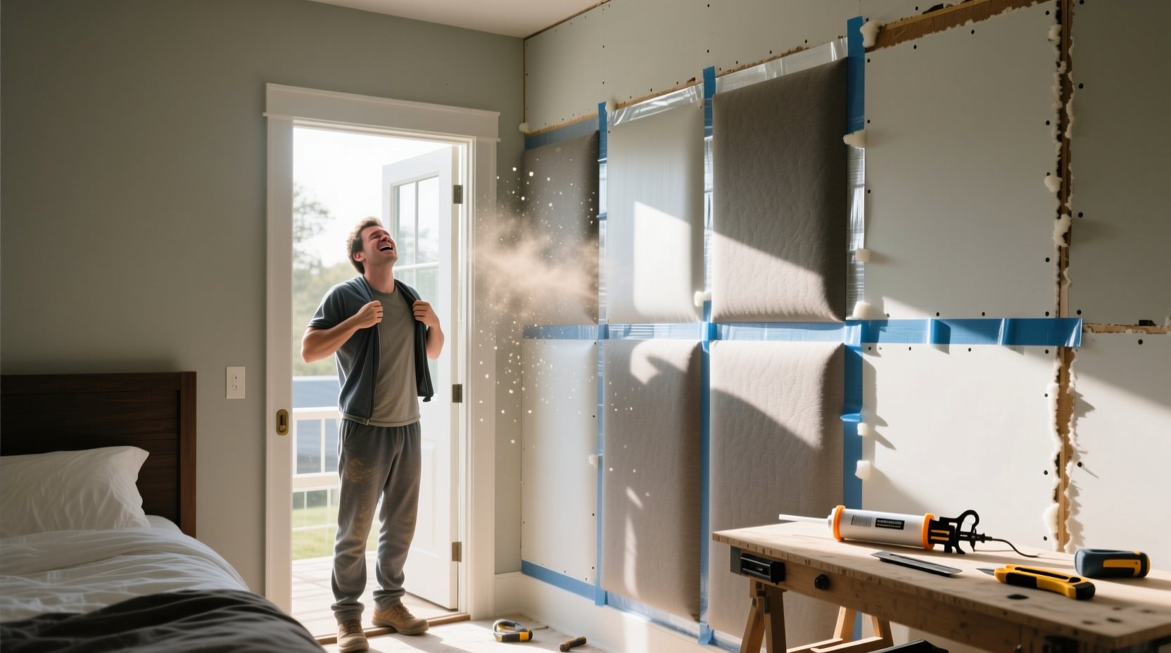 closet soundproofing tips foam vs panels