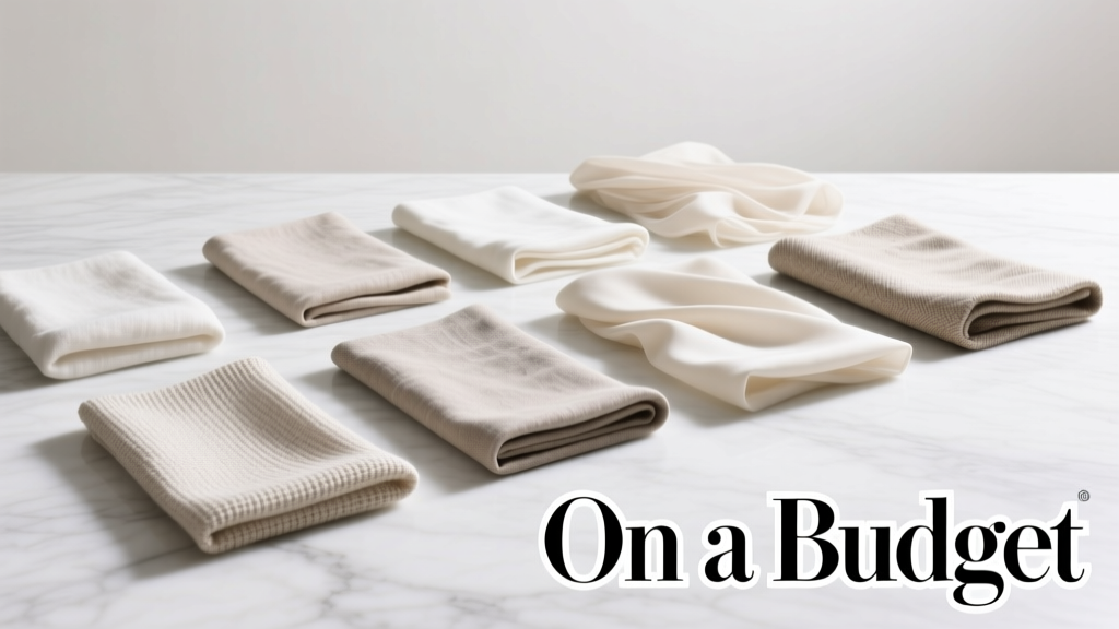 Textiles on a Budget: Smart, Stylish, and Sustainable Kitchen Linen Solutions