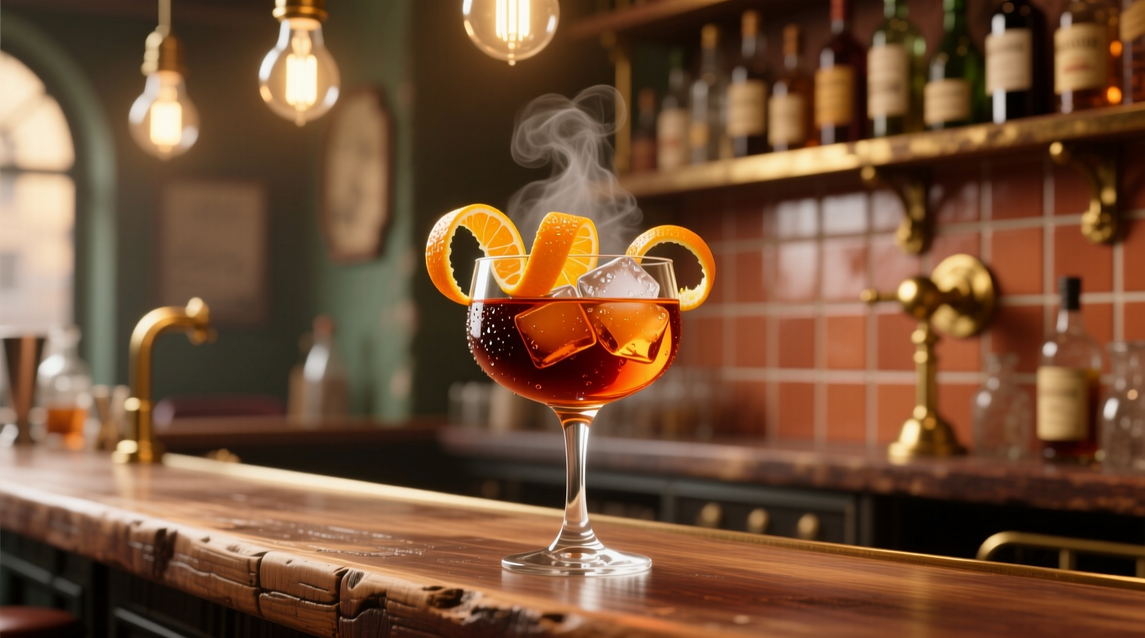 make a kinder gentler negroni with aveze