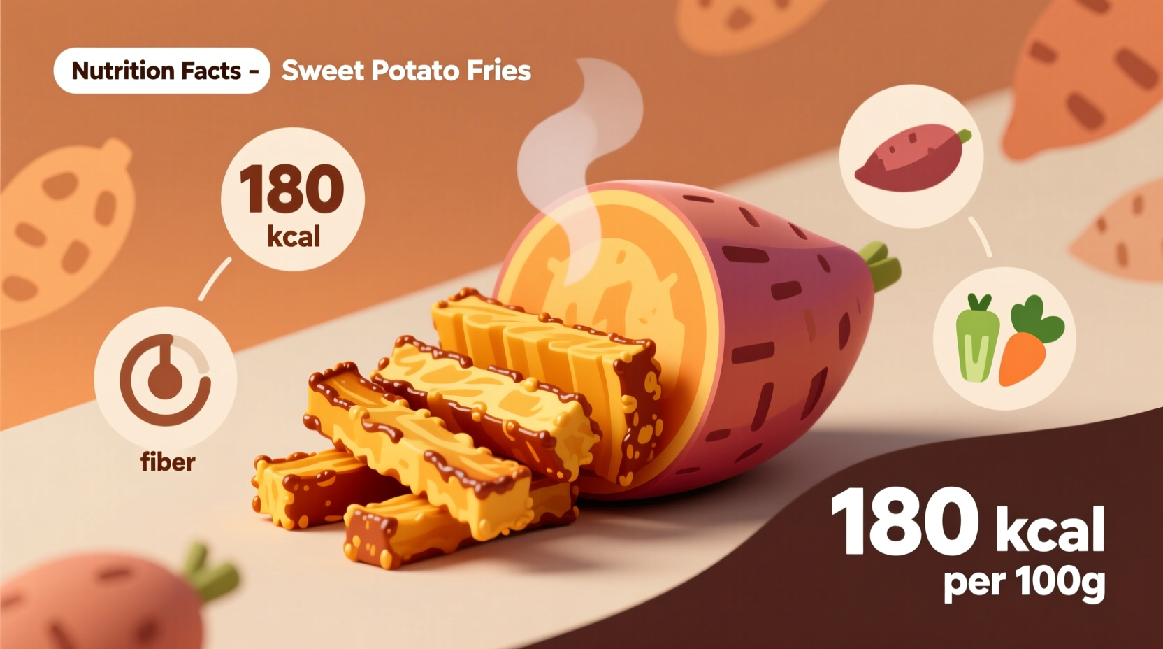 Sweet Potato Fries Calories: Exact Count by Preparation Method