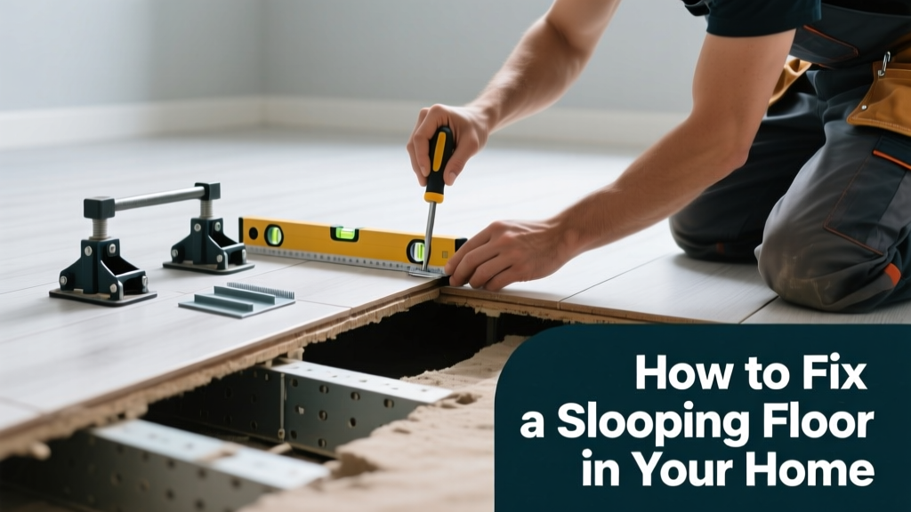 How to Fix a Sloping Floor in Your Home