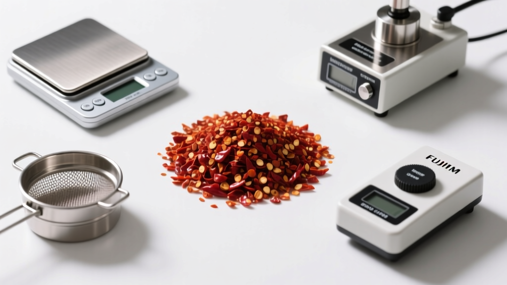 An Overview of Dehydrated Chilli Flakes: Standards, Grades, and Mechanical Performance