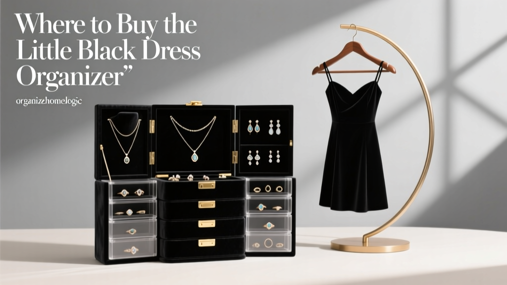 Where to Buy the Little Black Dress Jewelry Organizer