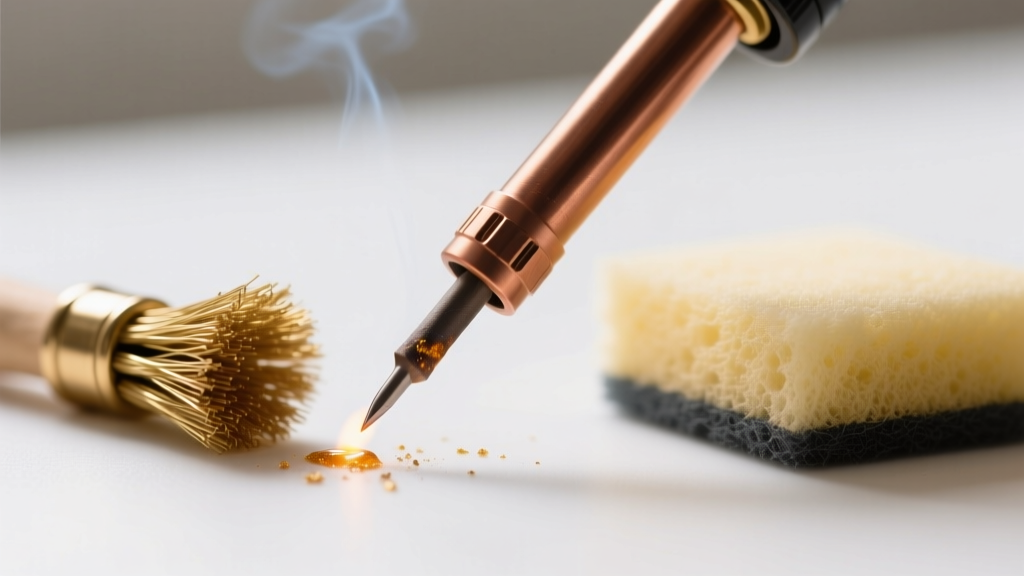 Brass vs Cellulose Sponge for Cleaning Soldering Iron Tips